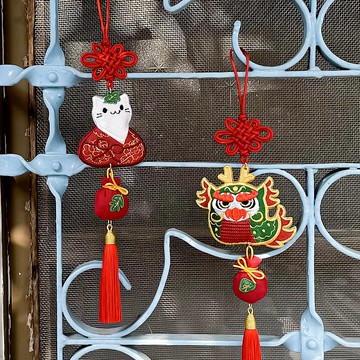 【除穢平安香包】龍年祈福御守| DIY材料包|成品客製