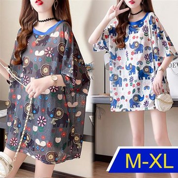 【韓國K.W.】海島假期防曬透氣涼爽上衣(降溫衣 防曬服 中長袖 涼感 )