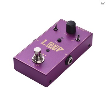 M-VAVE LOOP Ⅱ LOOP樂句循環錄音效果器 吉他單塊效果器 真旁路6.35mm輸入輸出接口 金屬鐵外殼 DC