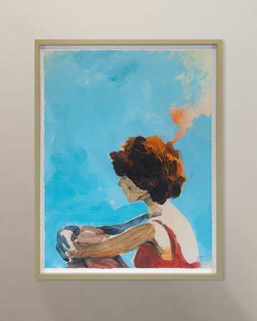 "Beach Studies 4" Archival Digital Print by Van Hoang