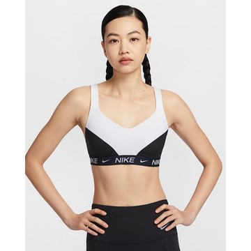 NIKE 耐吉 高強度支撐 速乾 訓練 女運動內衣-白黑色 AS W NK DF INDY HGH SPT BRA-FD1069102