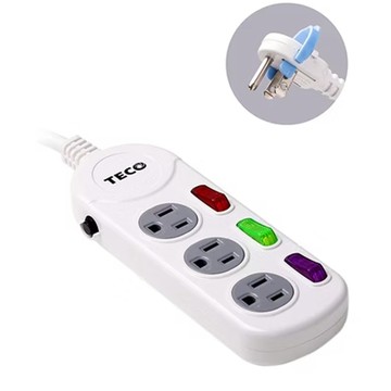 TECO 6尺轉接電源線組