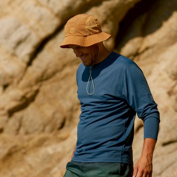 【BUFF】抗UV透氣繫繩漁夫帽