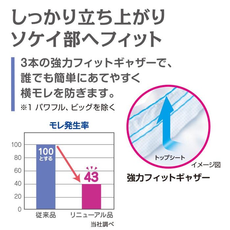 大人用紙おむつ 尿とりパッド リフレ サラケアパッド ワイドロング