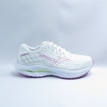 Mizuno J1GD244624 WAVE INSPIRE 20 SW 女慢跑鞋 4E楦 白淡紫【iSport愛運動】