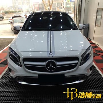 適用于奔馳A級B級C級CLA級E級CLS級GLA級引擎蓋貼紙改裝車貼拉花