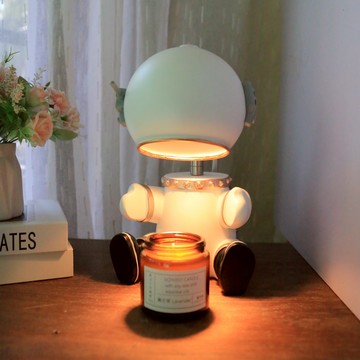 【+17元多一件】【LanguoTree蘭果樹】(預購)坐姿宇航員太空人香氛燈（定時款/調光款）-(聖誕禮物/耶誕禮物/蠟燭燈/小夜燈/交換禮物/天蠍座生日禮物)