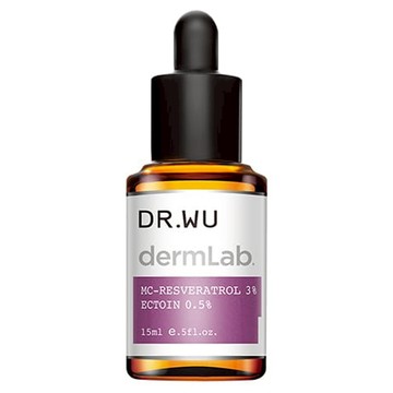 DR.WU 達爾膚 台灣公司貨 3%白藜蘆醇亮白修護精華  15ml  1瓶