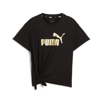 PUMA 基本系列ESS+綁結短袖T恤 女童