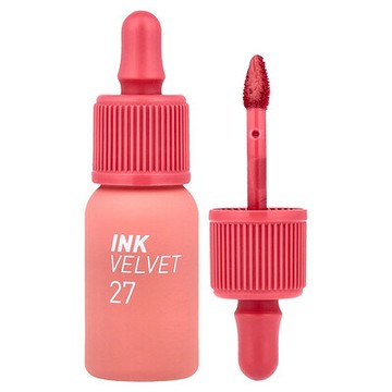 Peripera, Ink Velvet 脣彩，27 Strawberry Nude，0.14 盎司（4 克）