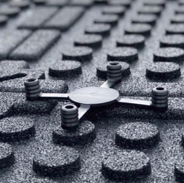 X型連結器 地墊連接器 健身地墊連結夾連接夾 固定器固定夾【Fitek健身網】