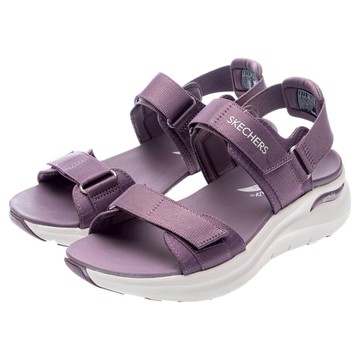SKECHERS 女款 ARCH FIT 2.0 涼鞋 119465PLUM  22cm  紫紅色