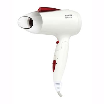 SANYO 三洋 負離子吹風機 HD-109N ★摺疊好收納，攜帶方便