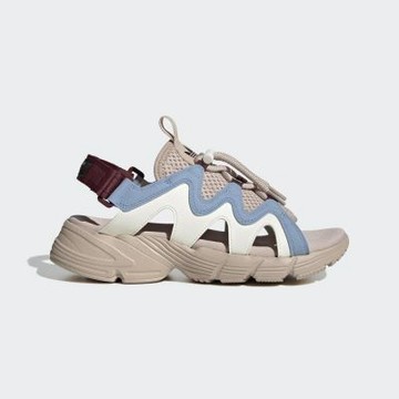 Adidas Astir Sndl W [HP9571] 女 涼鞋 運動 休閒 經典 復古 繫繩 夏日 舒適 穿搭 奶茶