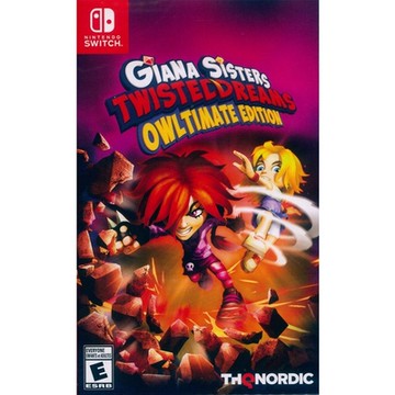 潔安娜姐妹：扭曲夢境 最終版 Giana Sisters: Twisted Dreams - Owltimate Edition - NS Switch 中英日文美版