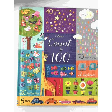 【雷根360免運】【送贈品】繪本 Count to 100 #八成新【P-BU1131】