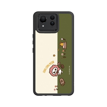 Zenfone 11 Ultra SolidSuit 黑 - 爽爽貓 Song Song Meow by SECOND - 森林爽爽貓