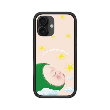 iPhone 16 Mod NX 黑 - 幾米 Jimmy Liao - 忘記親一下-Kiss & Goodbye