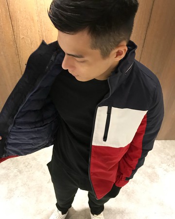 美國百分百【全新真品】Tommy Hilfiger 外套連帽 防潑水 TH 遊艇夾克 經典款 XS/XXL號 J614