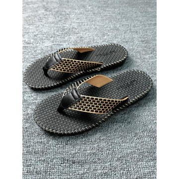 泰國進口橡膠拖鞋男士夏季防滑外穿夾腳外貿出口人字拖鞋沙灘涼鞋