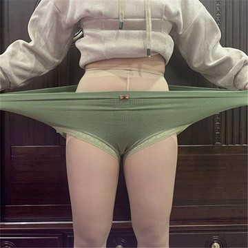 【現 🔥 貨】免運 📣四條大碼內褲女胖媽媽加肥版三角褲高腰石墨烯襠高彈不勒腿300斤AKN