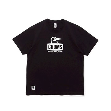 CHUMS 男 Booby Face T-Shirt短袖上衣 黑/白-CH012278K004