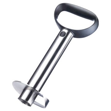 WESTMARK 德國 ST去鳳梨心切片器 拉把 不鏽鋼材質  黑色 + 銀色  1個