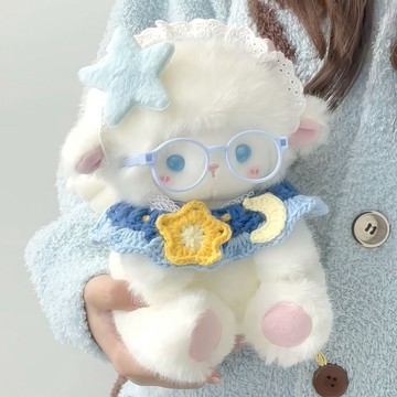 【桃園出貨】 可愛毛絨玩具天使羊毛絨玩偶公仔治癒系娃娃送閨蜜女生生日禮物