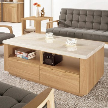 【時尚屋】[C6]維克多原石大茶几C6-252-1