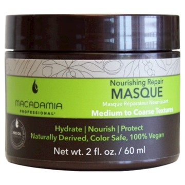 Macadamia Professional 瑪卡奇蹟油 潤澤髮膜 60ml 滋養修護 柔順亮澤  1件