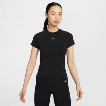 NIKE 短袖上衣 女款 運動 AS W NK PRO DF SS BASELAYER 黑 FV7843-010(2S4565)