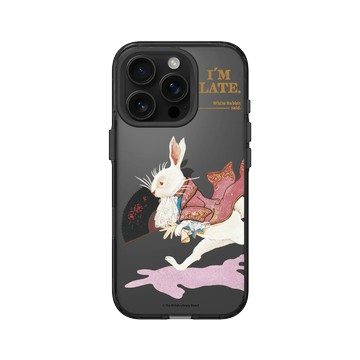 iPhone 16 Pro Clear (相機按鈕) 酷墨灰 - The British Library - I'm Late!