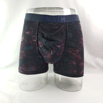 BN3TH 加拿大專櫃品牌 天絲 3D立體囊袋內褲 M211021A021 經典短版 花卉油彩【iSport愛運動】