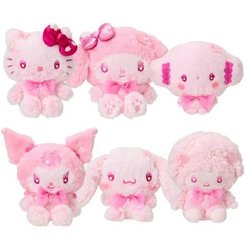 小禮堂 【限購】Sanrio 三麗鷗 絨毛玩偶娃娃 (2025櫻系列) Kitty 美樂蒂 piano