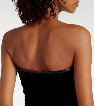 Tom Ford Strapless velvet gown