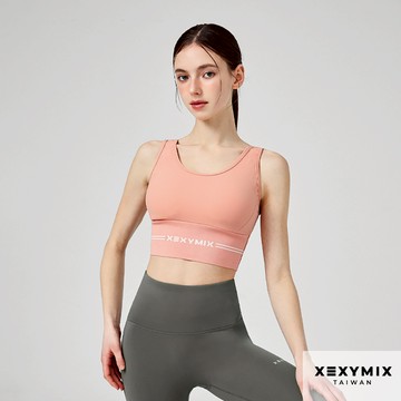 XEXYMIX 黑標Power Rise 文字運動風格背心上衣 XFK2BC1501 共4色 運動背心 BC1501