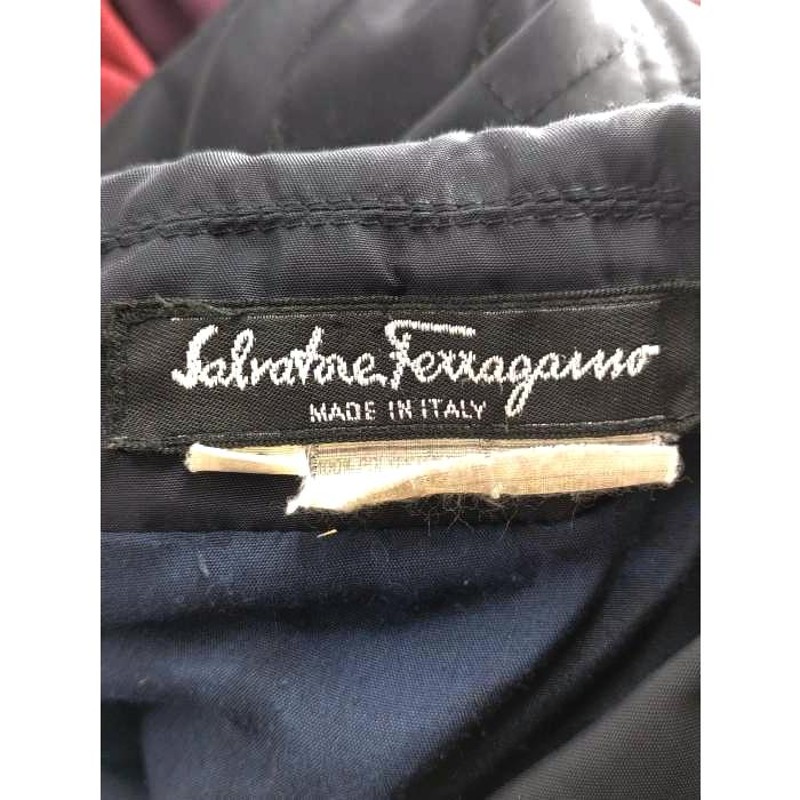 サルヴァトーレフェラガモ Salvatore Ferragamo ナイロンジャケットメンズ import： 中古 古着 1616 |  LINEショッピング