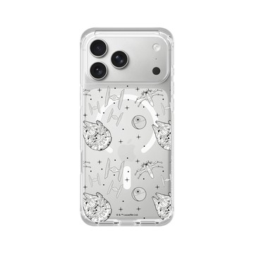 iPhone 17 Pro Max ClearX (MagSafe 兼容) 晶透白 - 迪士尼-星際大戰 Star Wars - POP全載具3
