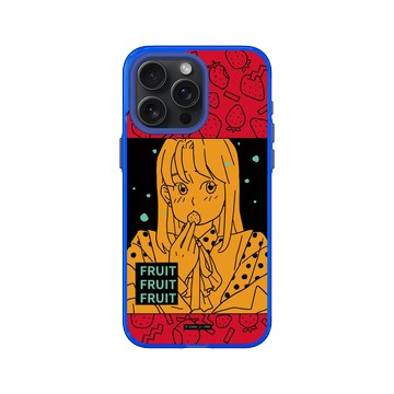 iPhone 15 Pro Max Clear 激光藍 - 子凡 Zzifan_z - 水果女孩