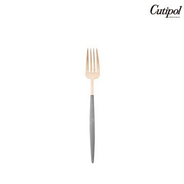 葡萄牙Cutipol GOA灰玫瑰金21.5cm主餐叉