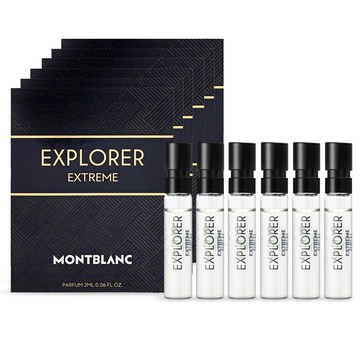 MONTBLANC 萬寶龍 探尋巔峰香精針管(2ml)X6-香水隨身針管試香-公司貨