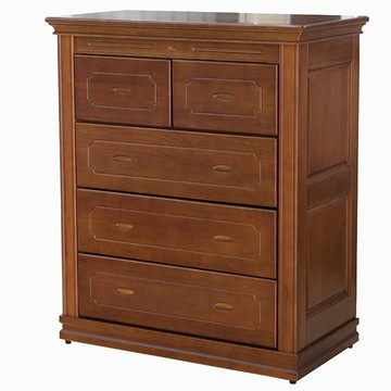 【尚品傢俱】702-16 寧夏 鐵杉全實木斗櫃