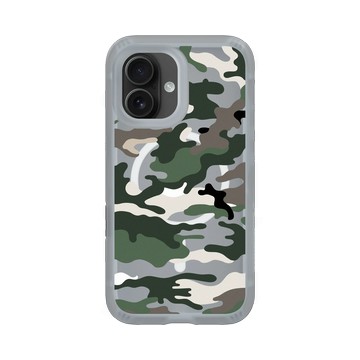 iPhone 16 AirX 流變灰 - Camouflage / 迷彩 - 復古迷彩