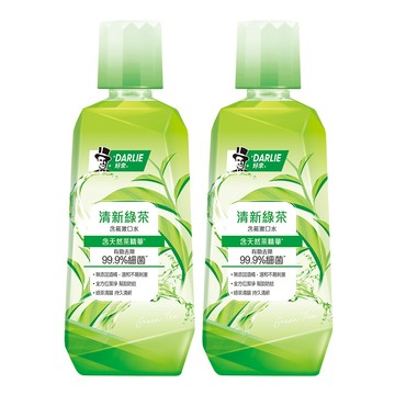 ✿新信義藥局✿黑人清新綠茶漱口水2入裝/500ML