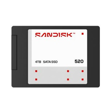 SanDisk 520 SATA SSD 2.5吋 4TB (公司貨)