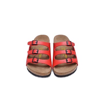 青年夏季平跟休閑日常純色膠粘鞋三扣