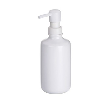 KELA 德國 Leonie標籤貼紙+洗手乳罐(白300ml) / 按壓瓶 分裝瓶 乳液瓶 沐浴乳罐