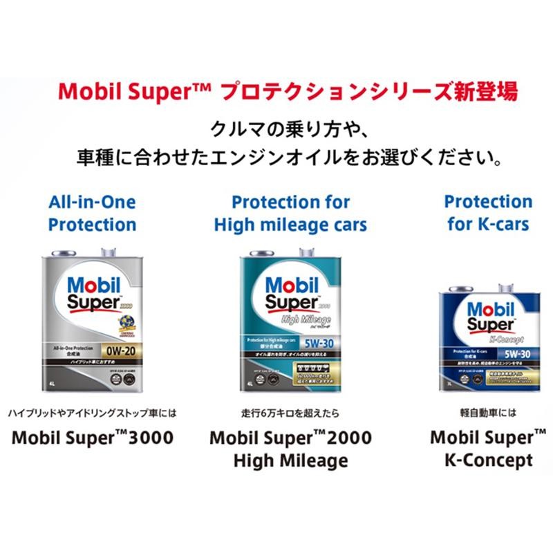 交換無料！ Mobil モービルエンジンオイル スーパー2000 10W-40SN 20L