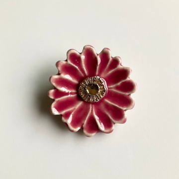 陶瓷胸針 Flowers / Re