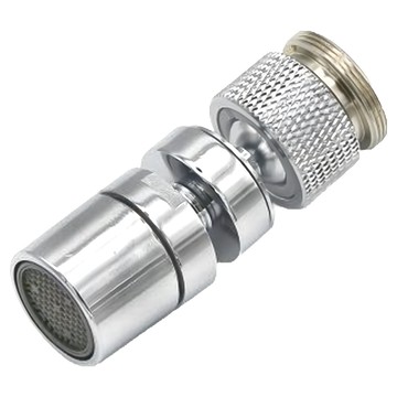 清島牌 全銅省水水波器 適用於M22外牙或M24內牙型水龍頭  1個  6.5cm